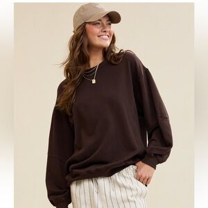 NWT Aerie Très Chic Oversized Sweatshirt